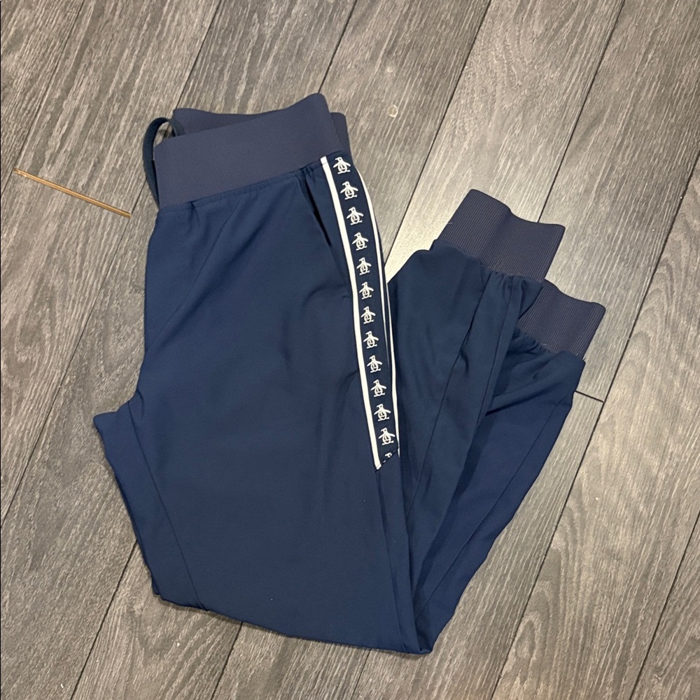 Original Penguin Men’s Navy Jogger Golf Pants Size Small